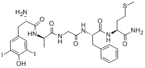 (3,5-DIIODO-TYR1,D-ALA2)-MET-ENKEPHALIN AMIDE ACETATE SALT CAS#: 103226-15-9