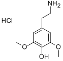 3,5-DIMETHOXY-4-HYDROXYPHENETHYLAMINE HYDROCHLORIDE CAS#: 2176-14-9