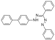 3,5-DIPHENYL-1-(4-BIPHENYLYL)FORMAZAN CAS#: 21520-85-4