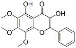 3,5-Dihydroxy-6,7,8-trimethoxy-2-phenyl-4H-1-benzopyran-4-one CAS#: 14221-65-9