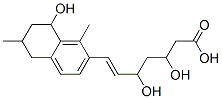 3,5-Dihydroxy-7-(5,6,7,8-tetrahydro-8-hydroxy-1,6-dimethylnaphthalen-2-yl)-6-heptenoic acid CAS#: 104993-01-3