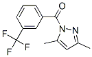 3,5-Dimethyl-1-[3-(trifluoromethyl)benzoyl]-1H-pyrazole CAS#: 17605-89-9