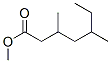 3,5-Dimethylheptanoic acid methyl ester CAS#: 2490-54-2