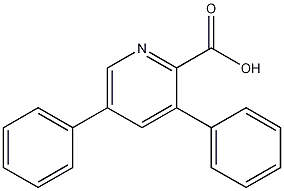 3,5-Diphenylpyridine-2-carboxylic acid CAS#: 101605-25-8