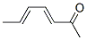 3,5-Heptadien-2-one, (3E,5E)- (9CI) CAS#: 18402-90-9