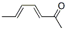 3,5-Heptadien-2-one, (E,)- (8CI) CAS#: 20432-50-2