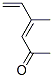3,5-Hexadien-2-one, 4-methyl-, (E)- (8CI,9CI) CAS#: 20432-48-8