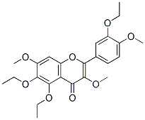 3',5,6-Triethoxy-3,4',7-trimethoxyflavone CAS#: 14481-48-2