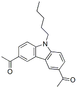 3,6-Diacetyl-9-pentyl-9H-carbazole CAS#: 10511-39-4