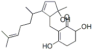 3,6-Dihydroxy-2-[[2-(1,5-dimethyl-4-hexenyl)-5-methyl-5-hydroxy-2-cyclopentenyl]methyl]-2-cyclohexen-1-one CAS#: 103873-57-0