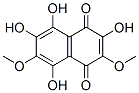 3,6-Dimethoxy-2,5,7,8-tetrahydroxy-1,4-naphthoquinone CAS#: 14090-99-4