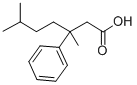 3,6-dimethyl-3-phenyl-heptanoic acid CAS#: 101913-71-7