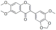 3',6,7-Trimethoxy-4',5'-methylenedioxyisoflavone CAS#: 24203-70-1