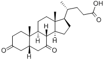 3,7-DIKETO-5BETA-CHOLAN-24-OIC ACID CAS#: 28332-53-8