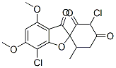 3',7-Dichloro-4,6-dimethoxy-6'-methylspiro[benzofuran-2(3H),1'-cyclohexane]-2',3,4'-trione CAS#: 26891-72-5