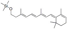 3,7-Dimethyl-9-(2,6,6-trimethyl-2-cyclohexen-1-ylidene)-1-[(trimethylsilyl)oxy]-3,5,7-nonatriene CAS#: 16729-20-7