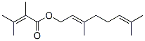 3,7-dimethyl-2,6-octadienyl 2,3-dimethylcrotonate CAS#: 10402-48-9