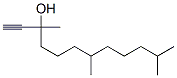 3,7,11-trimethyldodecyn-3-ol CAS#: 1604-35-9