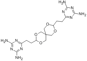 3,9-BIS[2-(3,5-DIAMINO-2,4,6-TRIAZAPHENYL)ETHYL]-2,4,8,10-TETRAOXASPIRO[5.5]UNDECANE CAS#: 22535-90-6