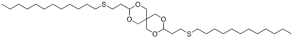 3,9-Bis[2-(dodecylthio)ethyl]-2,4,8,10-tetraoxaspiro[5.5]undecane CAS#: 26505-37-3