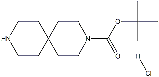 3,9-Diazaspiro[5.5]undecane-3-carboxylic acid, 1,1-dimethylethyl ester, hydrochloride (1:1) CAS#: 236406-47-6