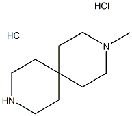 3,9-Diazaspiro[5.5]undecane, 3-methyl-, hydrochloride (1:2) CAS#: 13323-42-7