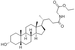 3ALPHA-HYDROXY-5BETA-CHOLAN-24-OIC ACID N-[CARBOXYMETHYL]AMIDE ETHYL ESTER CAS#: 100929-89-3