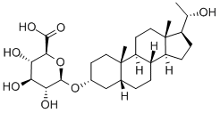 3ALPHA,20ALPHA-DIHYDROXY-5BETA-PREGNANE 3-GLUCURONIDE CAS#: 1852-49-9