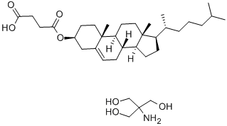 3BETA-HYDROXY-5-CHOLESTENE 3-HEMISUCCINATE TRIS SALT CAS#: 102601-49-0