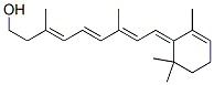 (3E,5E,7E)-9-[(3E)-2,4,4-Trimethyl-1-cyclohexen-3-ylidene]-3,7-dimethylnona-3,5,7-trien-1-ol CAS#: 16729-22-9