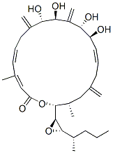 (3E,5E,9S,10S,12S,13S,14E,19S,20R)-4,19-Dimethyl-20-[(2R,3S)-3-[(1S)-1-methylbutyl]oxiranyl]-9,10,12,13-tetrahydroxy-8,11,17-tri(methylene)oxacycloicosa-3,5,14-triene-2-one CAS#: 106463-75-6