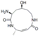 (3E,5S,8S,10S)-8-Amino-10-hydroxy-5-methyl-1,6-diazacyclododeca-3-ene-2,7-dione CAS#: 108351-42-4
