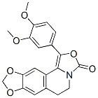 3H-[1,3]Dioxolo[4,5-g]oxazolo[4,3-a]isoquinolin-3-one,  1-(3,4-dimethoxyphenyl)-5,6-dihydro- CAS#: 112970-23-7