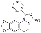 3H-[1,3]Dioxolo[4,5-g]oxazolo[4,3-a]isoquinolin-3-one,  5,6-dihydro-1-phenyl-  (9CI) CAS#: 112970-31-7