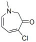 3H-Azepin-3-one, 4-chloro-1,2-dihydro-1-methyl- CAS#: 110835-78-4