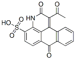 3H-Naphtho[1,2,3-de]quinoline-4-sulfonic  acid,  1-acetyl-2,7-dihydro-2,7-dioxo- CAS#: 109039-81-8