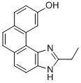3H-Phenanthro(3,4-d)imidazol-10-ol, 2-ethyl- CAS#: 114460-41-2
