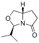 3H,5H-Pyrrolo[1,2-c]oxazol-5-one,tetrahydro-3-(1-methylethyl)-,(3R,7aS)-(9CI) CAS#: 252851-09-5
