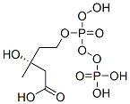 (3R)-3-hydroxy-5-(hydroxy(phosphonooxy)phosphoryloxy)-3-methylpentanoic acid CAS#: 1492-08-6