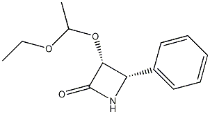 (3R,4S)-3-(1-Ethoxyethoxy)-4-phenyl-2-azetidinone CAS#: 201856-48-6
