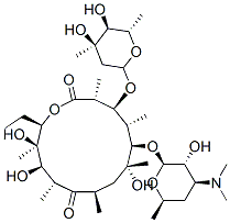 (3R,4S,5S,6R,7R,9R,11R,12R,13R,14R)-4-[(2S,4R,5S,6S)-4,5-dihydroxy-4,6 -dimethyl-oxan-2-yl]oxy-6-[(2S,3R,4S,6R)-4-dimethylamino-3-hydroxy-6-m ethyl-oxan-2-yl]oxy-14-ethyl-7,12,13-trihydroxy-3,5,7,9,11,13-hexameth yl-1-oxacyclotetradecane-2,10-dione CAS#: 1675-02-1