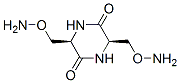 (3R,6R)-3,6-Bis[(aminooxy)methyl]-2,5-piperazinedione CAS#: 16337-02-3