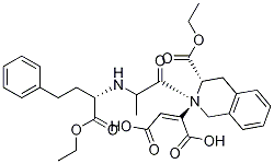[3S-[2[R*(R*)],3R*]]-2-[2-[[1-(Ethoxycarbonyl)-3-phenylpropyl]aMino]-1-oxopropyl]-1,2,3,4-tetrahydro-3-isoquinolinecarboxylic Acid Ethyl Ester (2Z)-2-Butenedioate CAS#: 103733-36-4