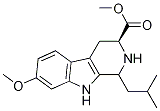 (3S)-Methyl 1-isobutyl-7-Methoxy-2,3,4,9-tetrahydro-1H-pyrido[3,4-b]indole-3-carboxylate CAS#: 107447-06-3