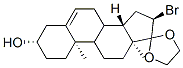 (3S,10R,13S,14S,16R)-16-BROMO-10,13-DIMETHYL-1,2,3,4,7,8,9,10,11,12,13,14,15,16-TETRADECAHYDROSPIRO[CYCLOPENTA[A]PHENANTHRENE-17,2'-[1,3]DIOXOLAN]-3-OL CAS#: 17921-61-8