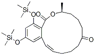 (3S,11E)-3,4,5,6,9,10-Hexahydro-3-methyl-14,16-bis[(trimethylsilyl)oxy]-1H-2-benzoxacyclotetradecin-1,7(8H)-dione CAS#: 21381-15-7