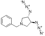 (3S,4S)-3,4-DIAZIDO-1-(PHENYLMETHYL)PYRROLIDINE CAS#: 288313-99-5