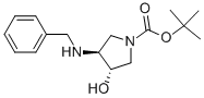 (3S,4S)-N-Boc-3-(benzylamino)-4-hydroxypyrrolidine CAS#: 252574-03-1