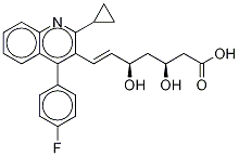 (3S,5R,6E)-7-[2-Cyclopropyl-4-(4-fluorophenyl)-3-quinolinyl]-3,5-dihydroxy-6-heptenoic Acid CalciuM Salt CAS#: 254452-88-5