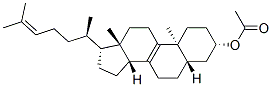 [(3S,5S,10S,13S,14R,17R)-10,13-dimethyl-17-[(2R)-6-methylhept-5-en-2-y l]-2,3,4,5,6,7,11,12,14,15,16,17-dodecahydro-1H-cyclopenta[a]phenanthr en-3-yl] acetate CAS#: 2579-07-9
